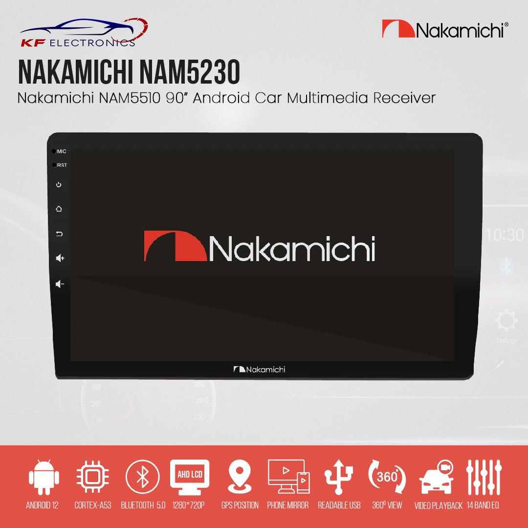 NAKAMICHI NAM 5230 9